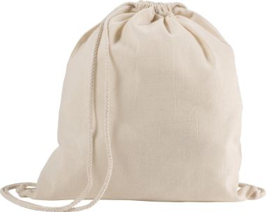 Mochila cuerdas algodón 120 g/m²