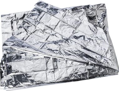 Manta aislante de aluminio en bolsa