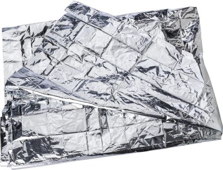Manta aislante de aluminio en bolsa