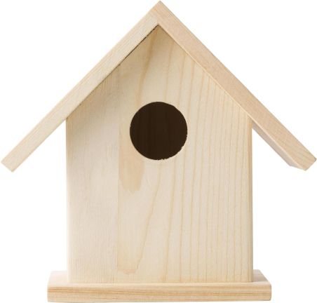 Set casita pájaros madera para pintar