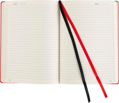 Cuaderno A5 cartón 256 páginas con bolsillo