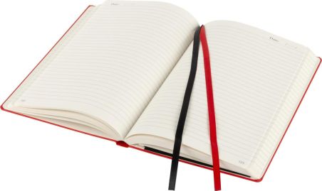 Cuaderno A5 cartón 256 páginas con bolsillo