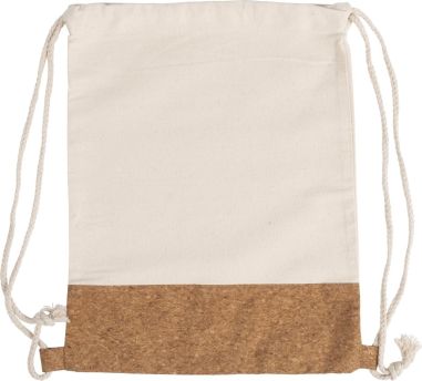 Mochila cuerdas algodón 250 g/m² con corcho