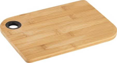 Tabla de cortar bambú con anillo de silicona