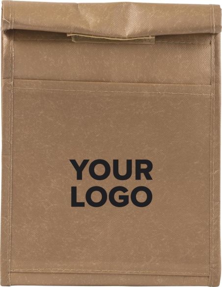 Bolsa nevera non woven 100 g/m² aspecto papel