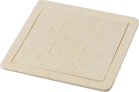 Puzzle madera 9 piezas con base
