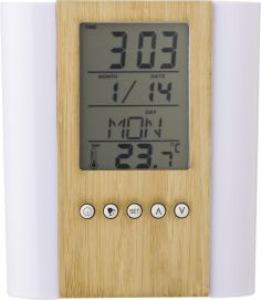 Cubilete de bambú con reloj Ecológico Personalizado 10710402 - Producto ecológico