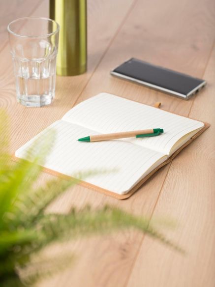 Cuaderno A5 papel kraft lavado 96 páginas