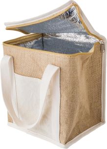 Bolsa nevera de yute Ecológica Personalizada 10866479 - Producto ecológico