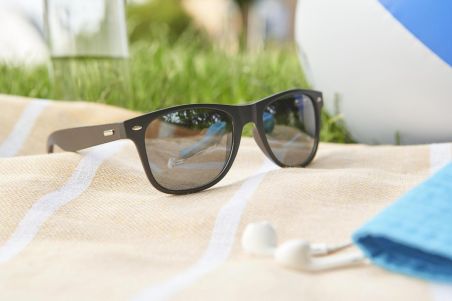 Gafas de sol ABS patillas bambú UV400