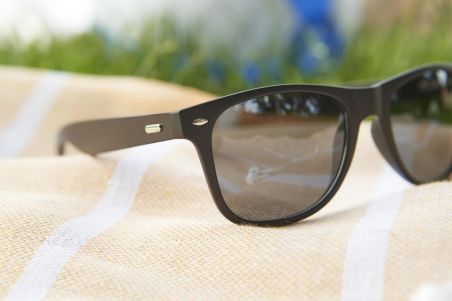 Gafas de sol ABS patillas bambú UV400