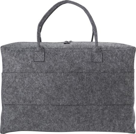 Bolsa viaje fieltro rPET con cremallera