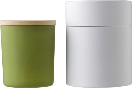 Vela cristal vegetal bambú 46 h