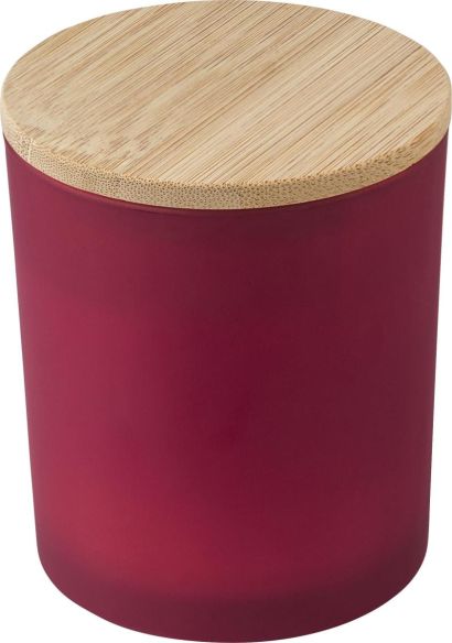 Vela cristal vegetal bambú 46 h