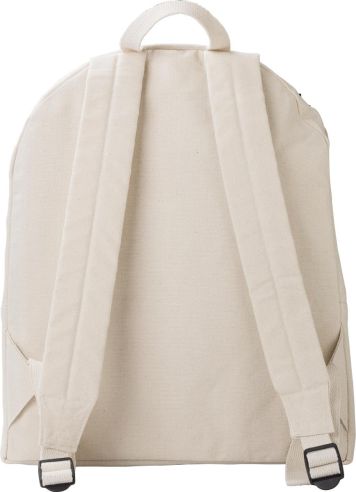 Mochila algodón orgánico 320 g/m² cremallera