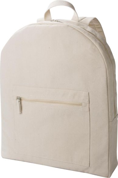 Mochila algodón orgánico 320 g/m² cremallera