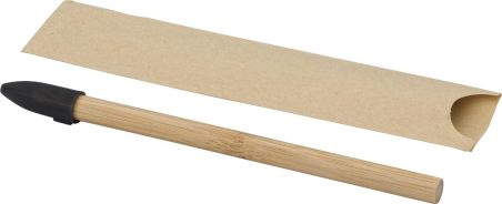 Lápiz infinito de bambú con capuchón
