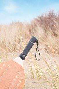 Set de palas XL de palisandro y pelota Ecológica... - Producto ecológico