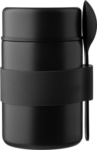 Vaso termo de acero inox. con cuchara Ecológico...