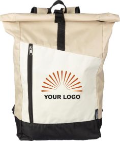 Mochila enrollable de rPet Ecológica Personalizada 101096838 - Producto ecológico