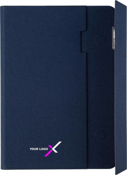 Carpeta congresos rPET A5 cuaderno 64p soporte teléfono