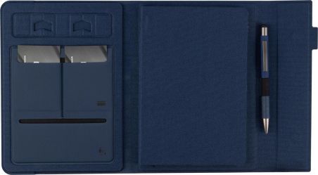 Carpeta congresos rPET A5 cuaderno 64p soporte teléfono