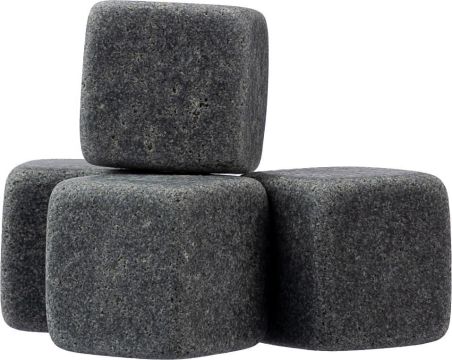 Cubitos piedra reutilizables bolsa algodón