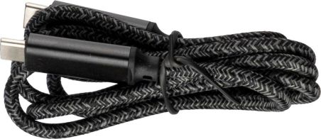 Cable de carga y transferencia 65W de nailon Ecológica Personalizada 101097552