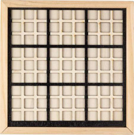 Sudoku de madera con 99 piezas y manual