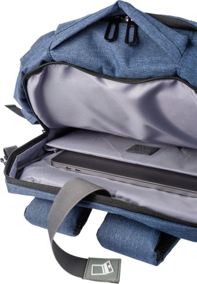 Mochila cabina rPET laptop 17'' USB-A
