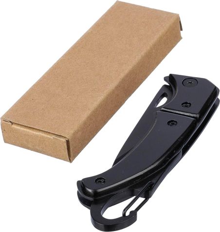Navaja bolsillo acero inox mango aluminio