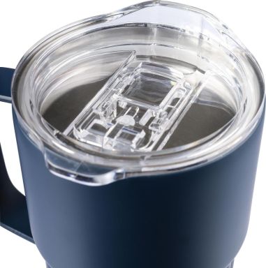 Taza termo inox reciclado 450 ml asa tapa deslizante RCS