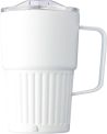 Taza termo de acero inox. reciclado (450 ml) Ecológica Personalizada 101267377 - Imagen 14