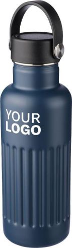 Botella termo acero reciclado 500 ml agarre acanalado