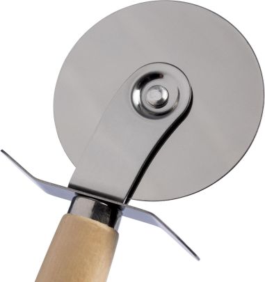 Set pizza bambú con tabla, cortador y espátula