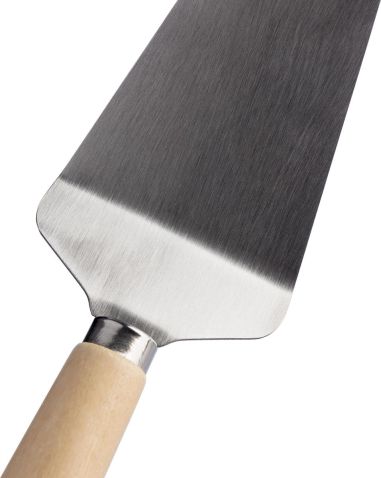 Set pizza bambú con tabla, cortador y espátula