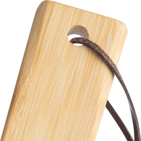 Set pizza bambú con tabla, cortador y espátula