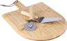 Tabla con set de pizza de bambú Ecológica Personalizada 101267535 - Imagen 15