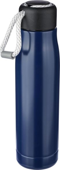 Botella termo acero reciclado 500 ml con cordón
