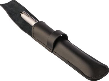Estuche de cuero para bolígrafos