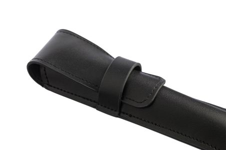 Estuche de cuero para bolígrafos