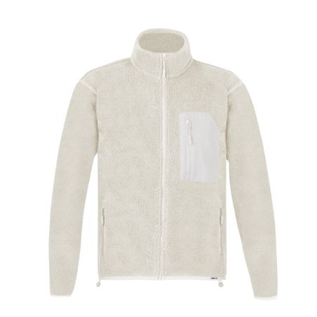 Chaqueta sherpa RPET 450 g/m² con forro polar