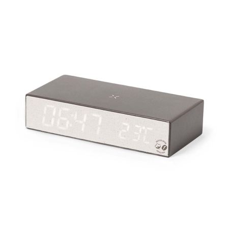 Reloj multifunción fibra café algodón reciclado 10W
