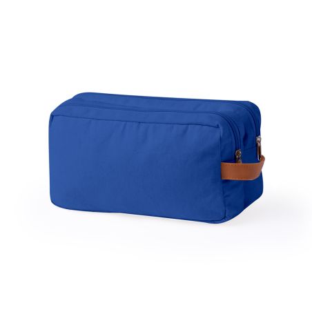 Neceser canvas doble compartimento