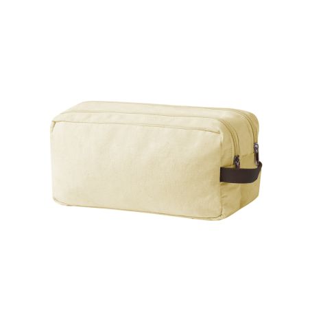 Neceser canvas doble compartimento