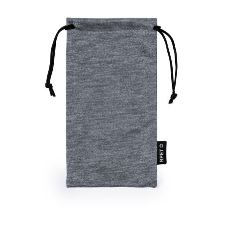 Funda gafas microfibra RPET autocierre