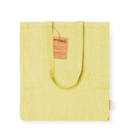 Bolsa algodón reciclado 140 g/m² fuelle