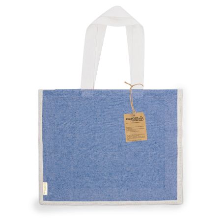 Bolsa algodón reciclado 140 g/m² y yute