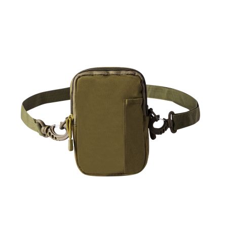 Bandolera poliéster 800D 6.5 x 16 x 11 cm bolsa reciclada