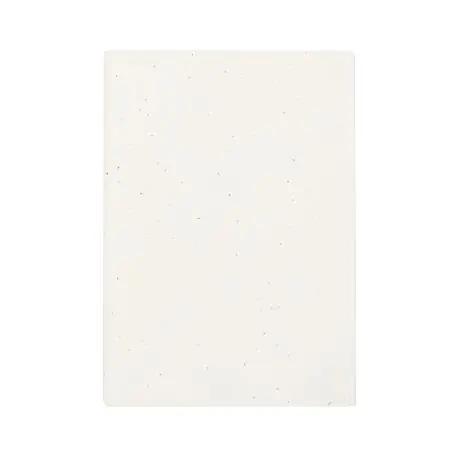 Libreta tapas papel semillas petunia 60 hojas plantable